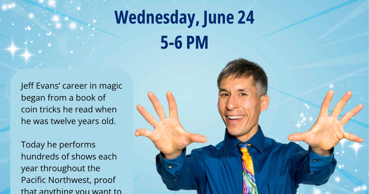 Jeff Evans' Reading Magic Show | Experience Olympia