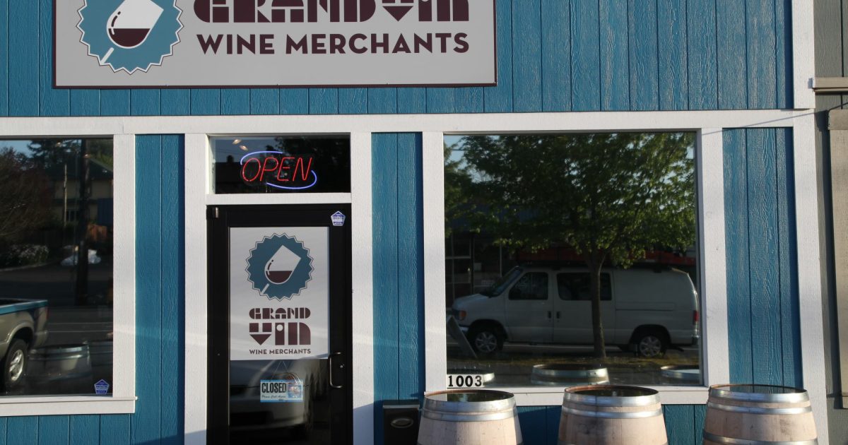 Grand Vin Wine Merchants Experience Olympia